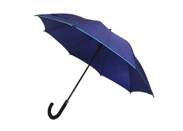 防風メンズ防風Jホックの傘のガラス繊維シャフトの開いた直径100-103cm