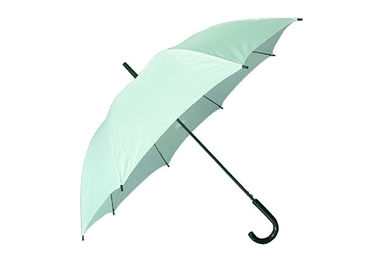 薄緑の女性の棒の傘、固体棒の傘の防風フレーム