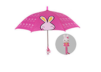 美しいいちごのハンドルは密集した傘を18インチの子供の安全な設計からかいます