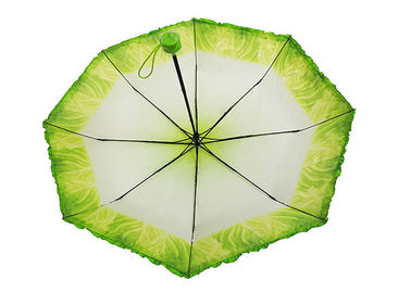 21&quot;自動旅行傘のキャベツ設計耐久財3の折り畳み式の傘