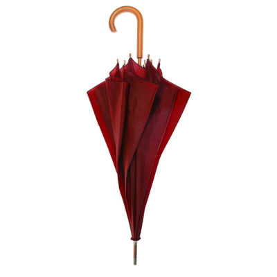 金属フレームJは23インチの木のハンドルの傘を付ける