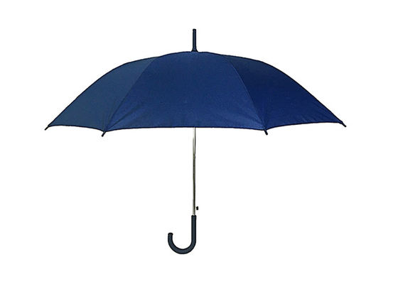 プラスチックJのハンドルの繭紬の自動開いた棒の傘