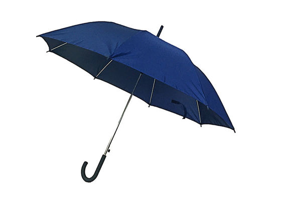 プラスチックJのハンドルの繭紬の自動開いた棒の傘