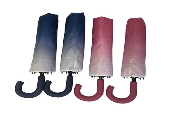 3つの折目熱伝達の印刷を用いる手動開いたJのハンドルの傘