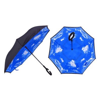 SGSのプラスチック ハンドルの逆さまの逆の逆にされた傘