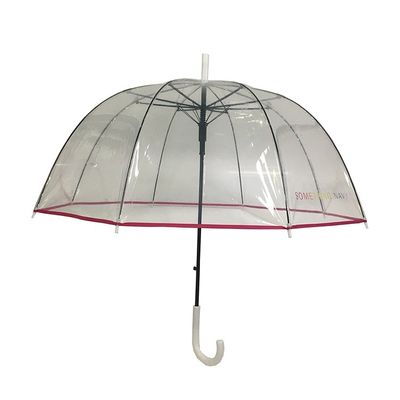 販売の素晴らしく熱い販売の透明な傘は傘を見通す