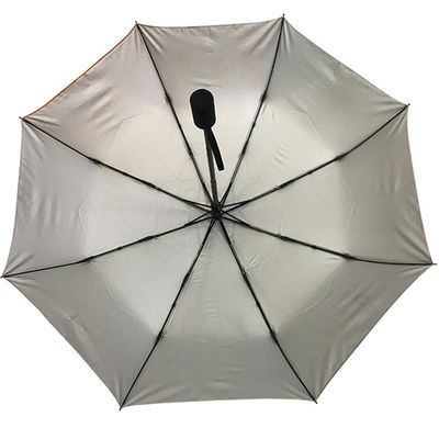 8熱い販売と防風肋骨3の折目の自動傘