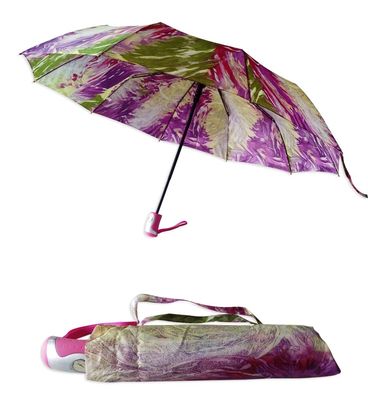 パラソルは/女性のための防風の2折る多彩な傘防水する