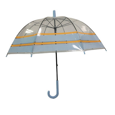 70cm完全な印刷POEのプラスチック子供は傘を見通す