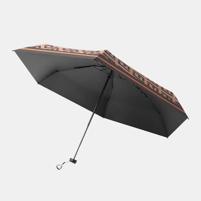 小型紫外線保護超軽い密集した折る傘の繭紬の生地