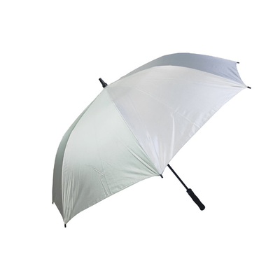 25インチ8Kのガラス繊維 フレームが付いている防風のまっすぐなハンドルの傘