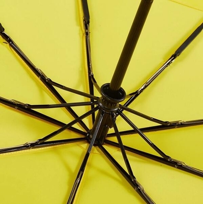 折り畳み式のガラス繊維は繭紬のコンパクトの防風の傘を肋骨で補強する