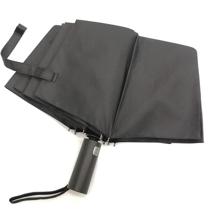 3本の折目10の肋骨の人のための防風のガラス繊維 フレームの傘