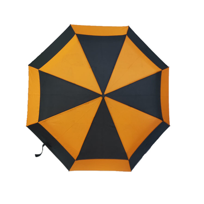 印刷された防風の紫外線保護繭紬の倍のおおいの傘