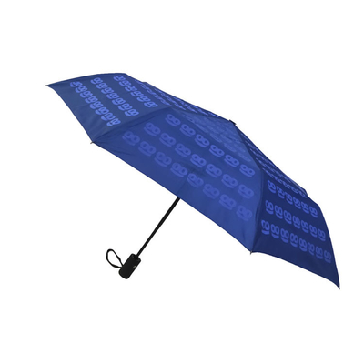 3つの折目の色刷を用いる自動開いた近い防風の日傘