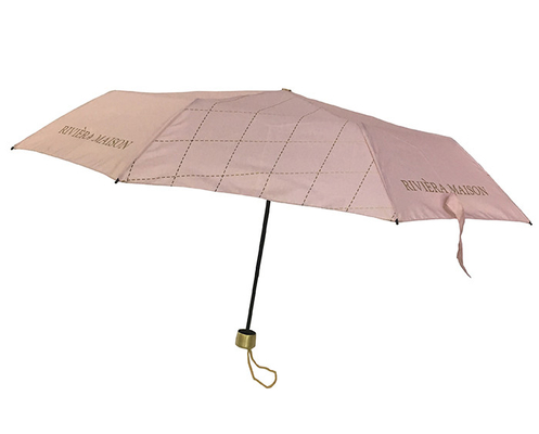注文の印刷を用いる防風の3つの折目の繭紬マニュアルの開いた傘