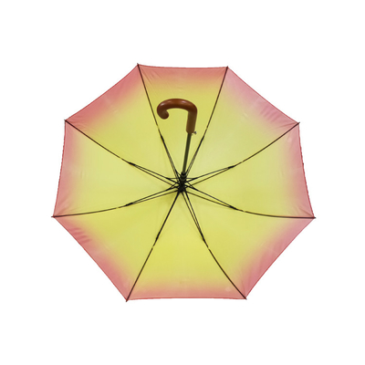 190T繭紬マニュアルの開いたゴルフ傘を印刷する注文のデジタル