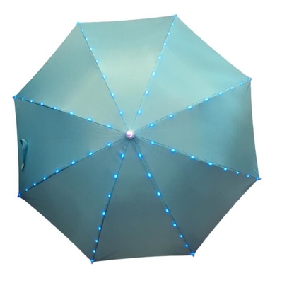 直径80CMの繭紬マニュアル子供のための開いたLEDライト傘