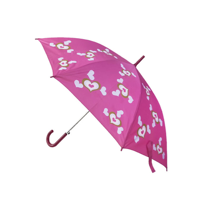 女性のための自動開いたまっすぐな傘を印刷する防風のデジタル