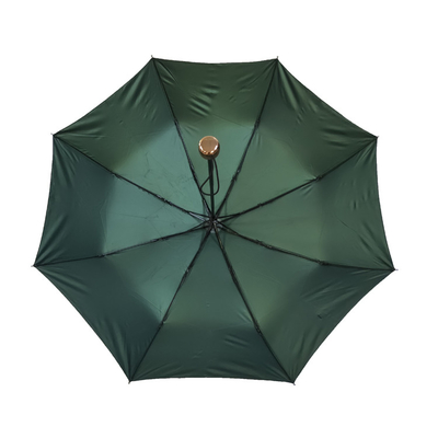 防風の3人のための折る紫外線保護繭紬の傘
