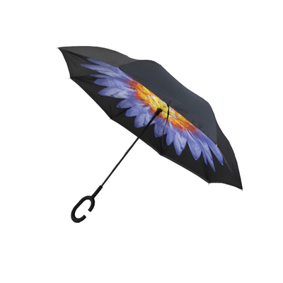 手の自由な二重層Cは防風逆の逆にされた傘を扱う