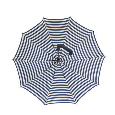 10本の肋骨の自動開いた傘のガラス繊維 フレーム パラソルの傘