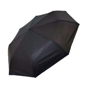 フィンセント・ファン・ゴッホ アート ブラックアウト 3つ折り自動開閉トラベル傘 UV保護と自動開閉機能付き (21インチ-8k)