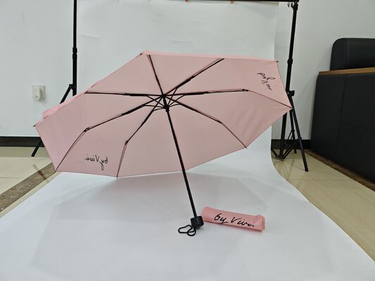 Custom Print High Quality Waterproof 3 Fold Umbrella for All Weather Conditions