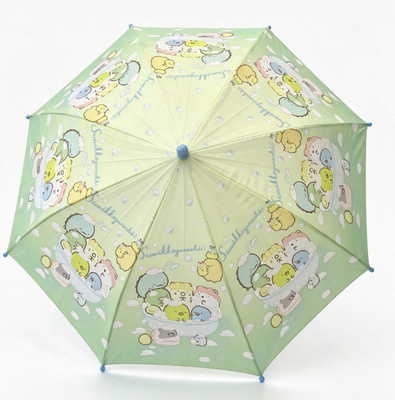 8本の親骨で安全・防水！子供用傘 レイングッズ