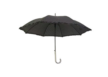 まっすぐな自動車の開いた棒の傘の方法女性のためのレトロの円形の波ポイント