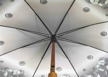 紫外線保護木の棒の傘、古典的な傘の木のハンドル