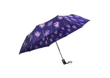 シルク スクリーン印刷の折目の離れた傘、軽量の折る傘