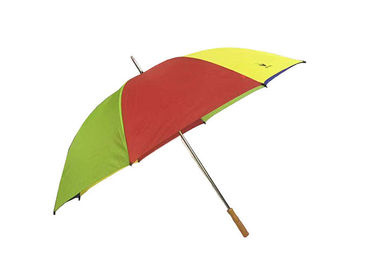 個人化された軽い密集したゴルフ傘の虹色の強い丈夫