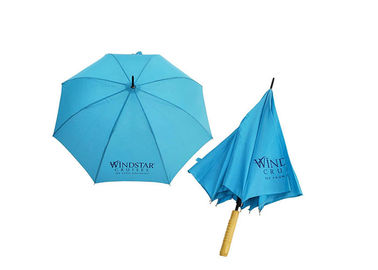 マニュアル風の吹く天気のための開いた強い雨証拠のコンパクトのゴルフ傘