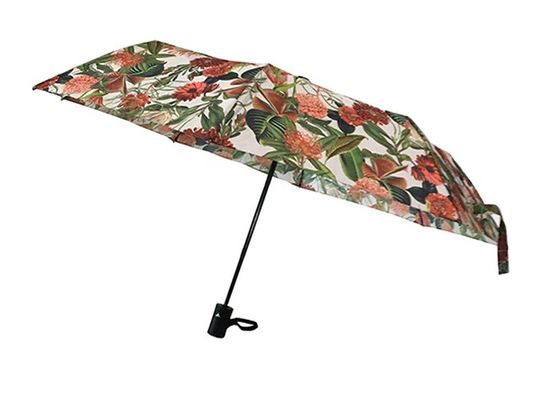 旅行のための女性繭紬の自動折る傘