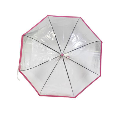 自動開いたガラス繊維の肋骨23&quot;透明なドームの傘