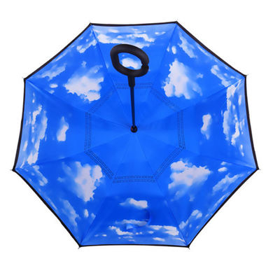 SGSのプラスチック ハンドルの逆さまの逆の逆にされた傘
