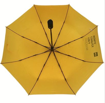 Rpetの物質的な自動開いた近いロゴ3の折る傘
