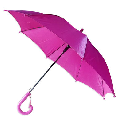 SGSの子供のためのプラスチック ホックのハンドルの防風の小型傘