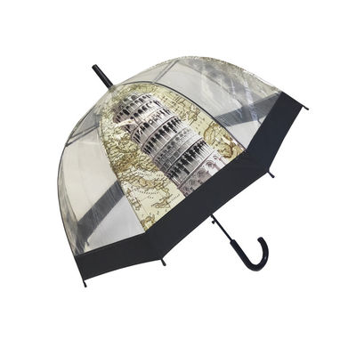ドームは景色の印刷を用いる明確なPOEの傘を形づける