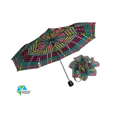 アゾの自由なマニュアル開いたポリエステル折り畳み式の傘