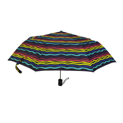 縞の設計の繭紬190Tの折る傘を印刷する熱伝達