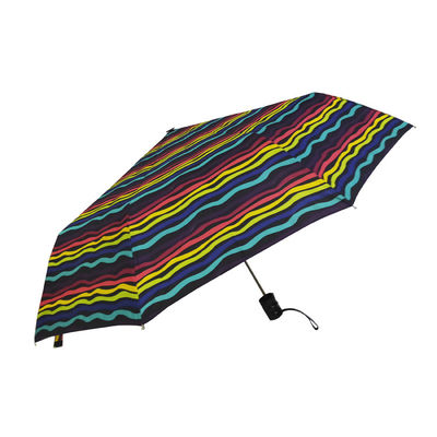 縞の設計の繭紬190Tの折る傘を印刷する熱伝達