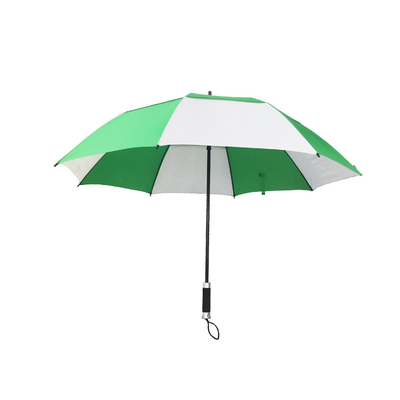 68&quot;ガラス繊維 フレームが付いている二重おおいのゴルフ傘
