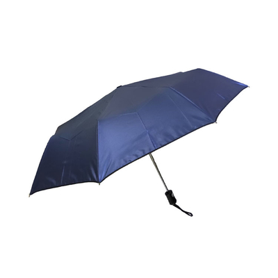 ビジネスのためのOEM 190Tポリエステル防風の自動折る傘