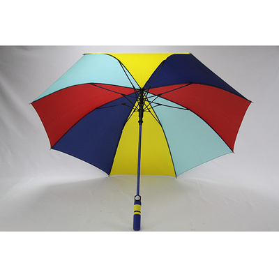 BSCIの繭紬の生地3色の共同多彩なゴルフ傘