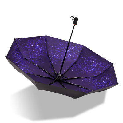 女性マニュアルの開いた極度の小型繭紬3の折る傘