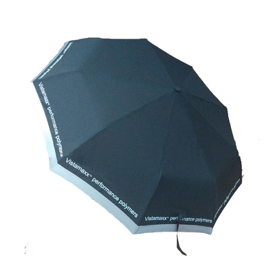 SGSの携帯用繭紬の自動車開いた屋外の3折る雨傘
