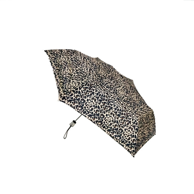 Lepoardは反紫外線小型防風のポケット傘を印刷した