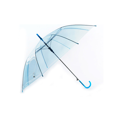 注文のロゴの大人Poeの傘の透明な3折りたたみ23のインチX 8K